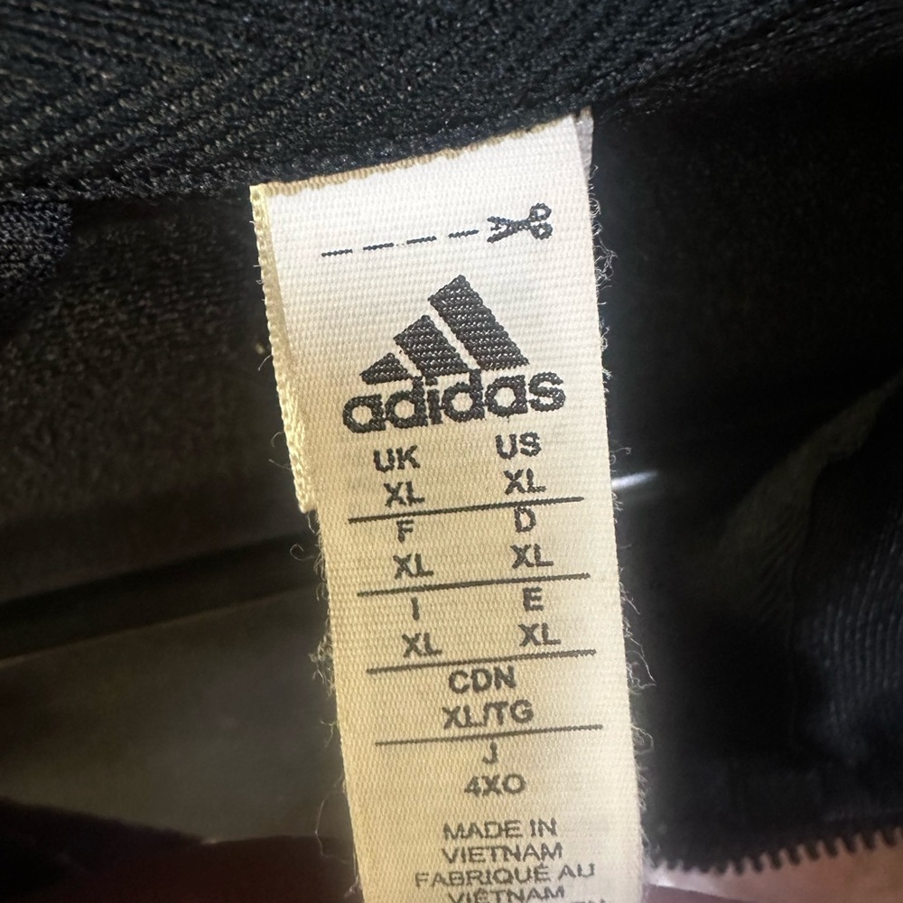 Adidas Originals EQT Bold Track Jacket White Black XL New With Tags - Picture 4 of 6